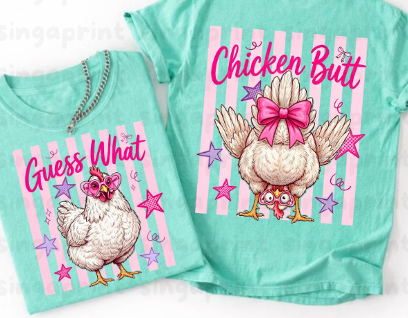 Chicken Butt-Girls (must buy two for set)